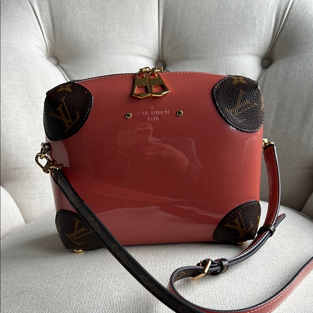 Louis Vuitton Venice Vernis with Monogram Canvas CrossbodyBag
